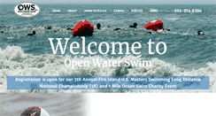 Desktop Screenshot of openwaterswimli.com